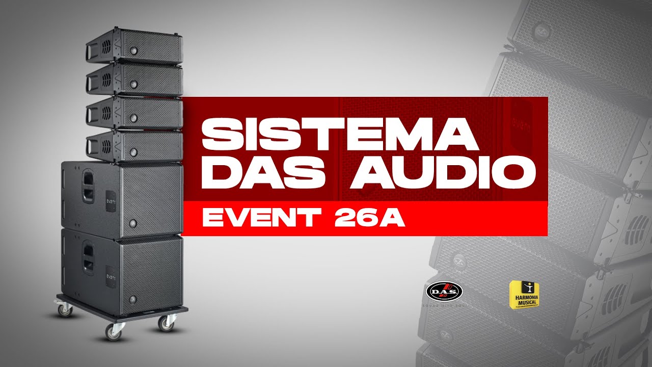 SISTEMA DAS AUDIO EVENT 26A