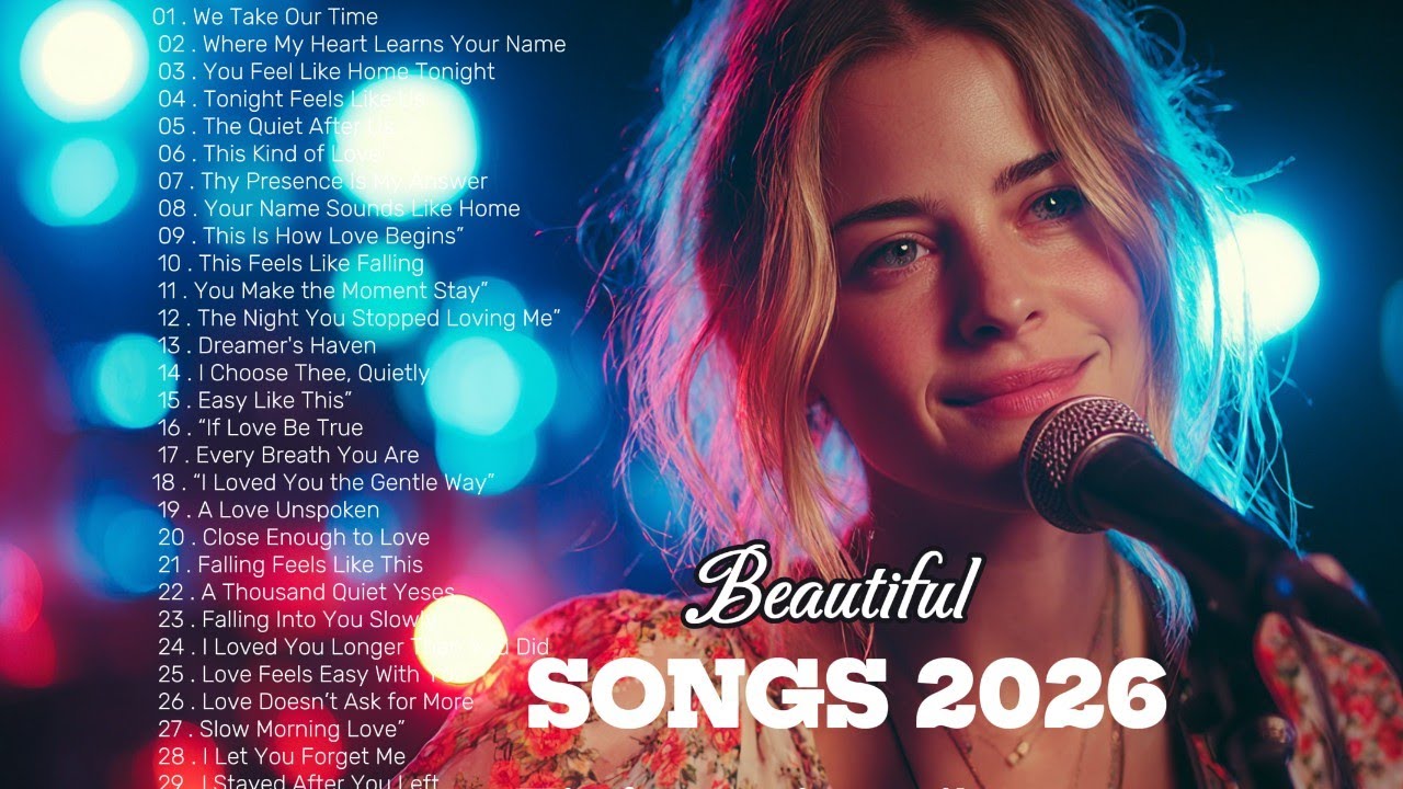 Beautiful Love Songs 💖 Soft Romantic Melodies to Fall in Love | 2026 Playlist | Dreamy Love Songs