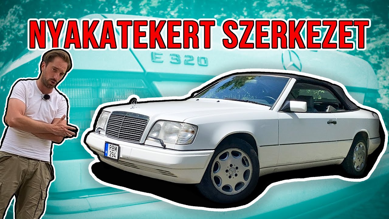Az értéke nő, a zsebed ürül: Mercedes-Benz A124 E320 Cabriolet használtteszt
