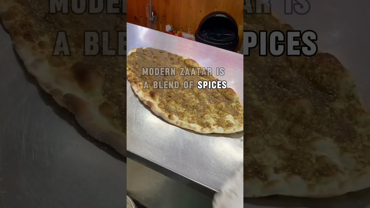 What is zaatar? #baladimanouche #lebanese #lebanon #manakish #manakeesh #manouche #manoushe #zaatar