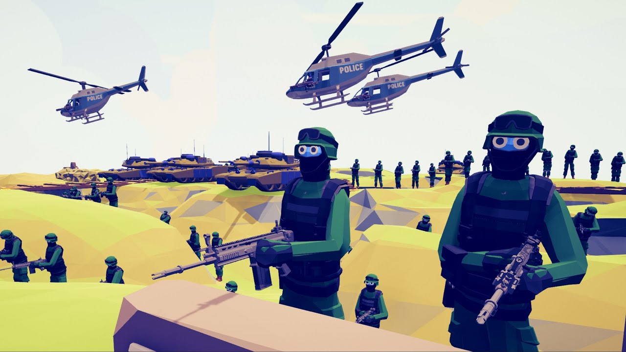 CAN 150x MODERN SOLDIER CAPTURE ENEMY TRENCH? - Totally Accurate Battle Simulator TABS