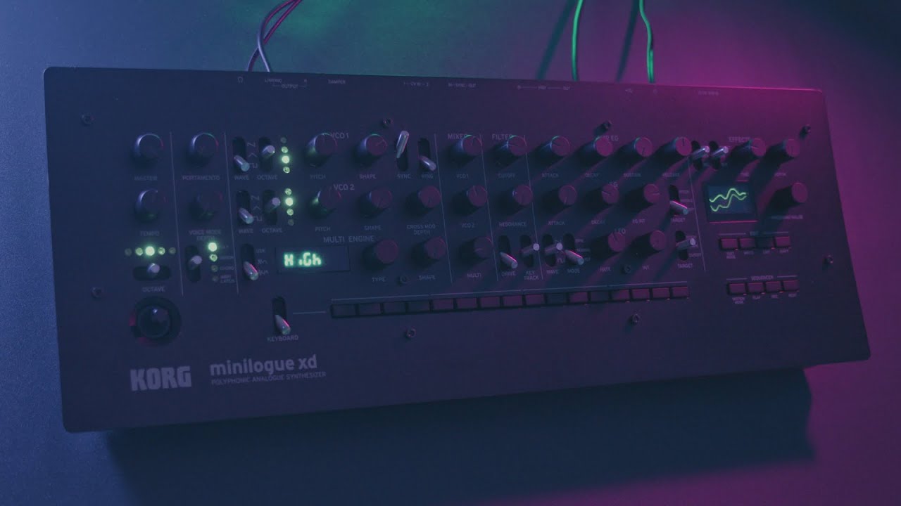 Korg Minilogue XD Module - Sound Demo (No Talking)