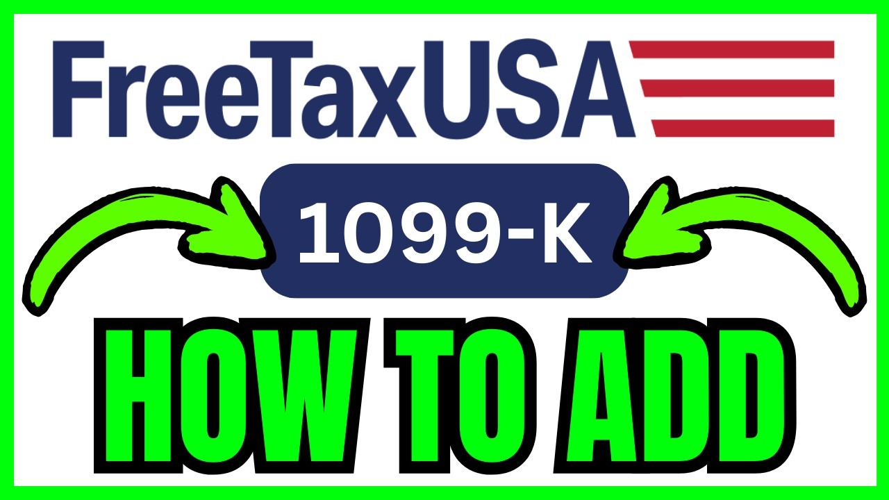 How To ENTER 1099-K On FreeTaxUSA (QUICK & EASY) 2026