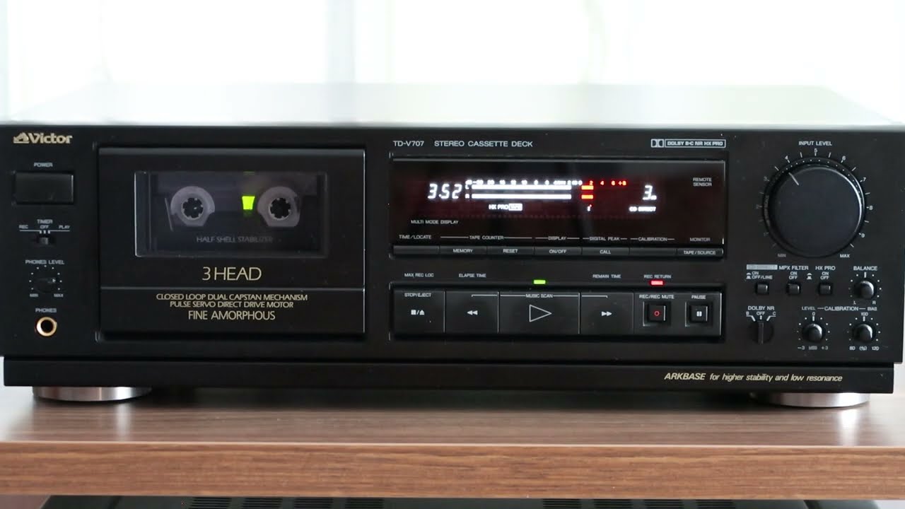 Victor TD-V707 2nd Inst. BASF Ferro Extra I 90 [Yello 1994] / recording part 2