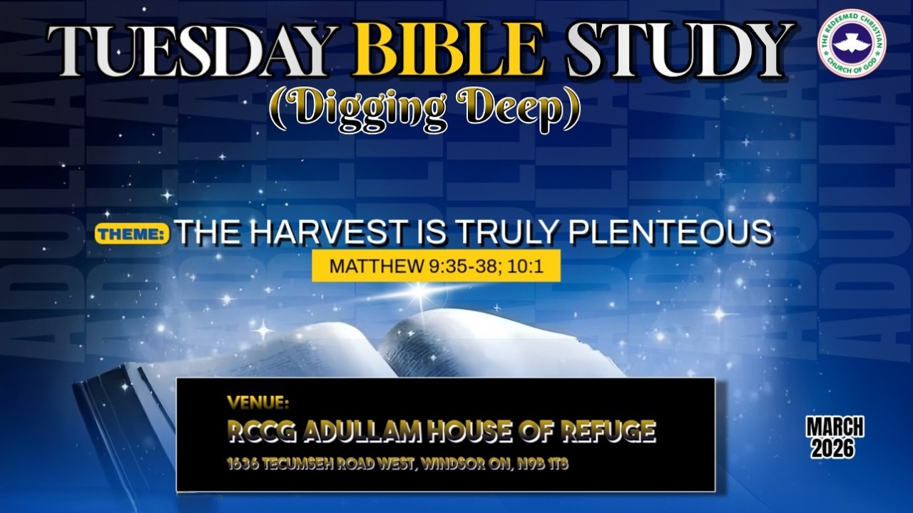 Tuesday Bible Study / Digging Deep (2026-03-10)