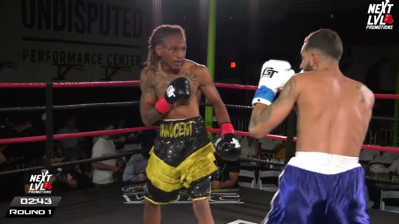 NEXT LVL Boxing Cameron Vallier vs Steve Innocent