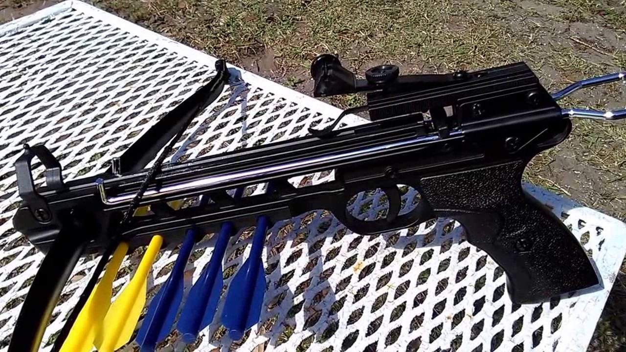 Crossbow Pistol 50lb MK-A2/5PL (Review/Shooting)