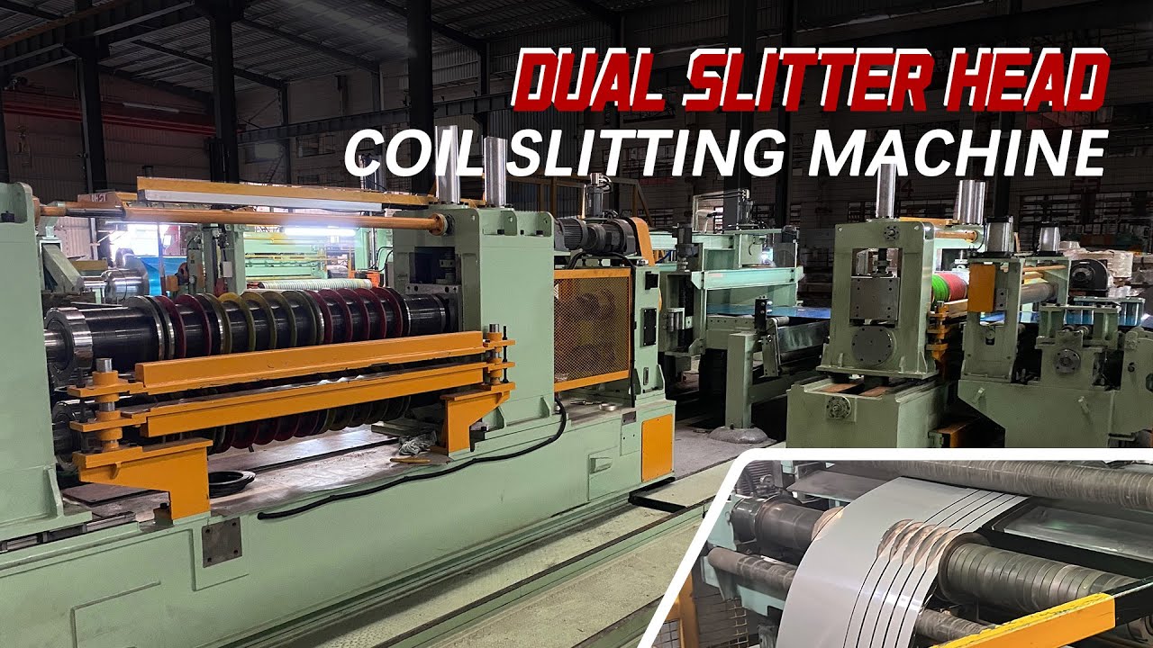 What Is Dual Slitter Head Coil Slitting Machine? High Speed Steel Col Slitting Machine