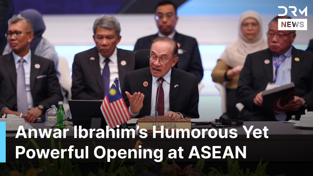 ASEAN Summit 2025: Malaysian PM Anwar Ibrahim’s Humorous Yet Powerful Opening Speech | AC1G