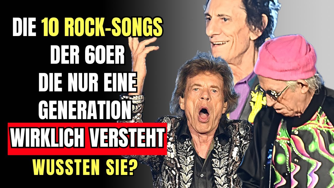 Die 10 Rock-Songs der 60er, die nur eine Generation wirklich versteht