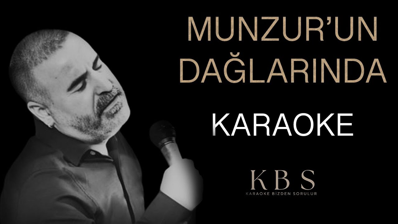 Ali Haydar Güçlü - Munzur'un Dağlarında | (Akustik Karaoke)