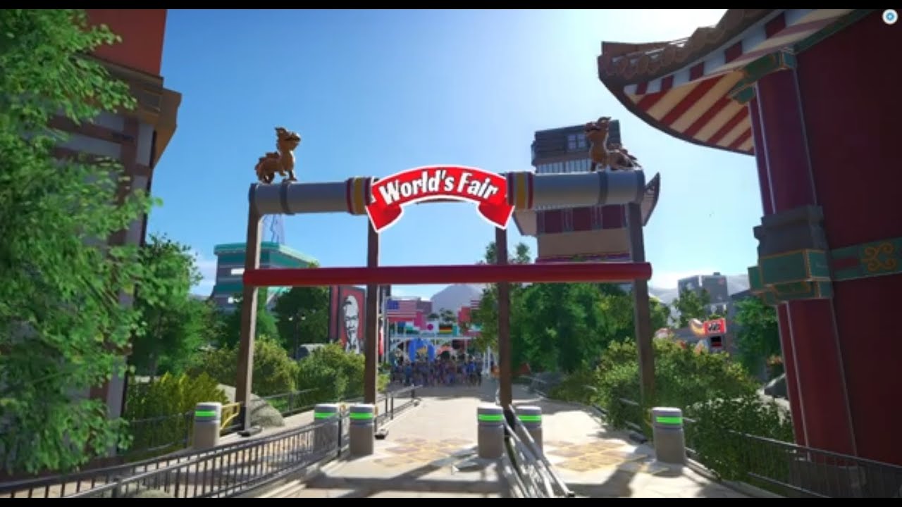 Worlds Fair FULL TOUR in Planet Coaster