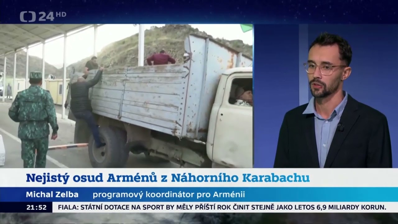 Kolega Michal Zelba o situaci po obnovení bojů v Náhorním Karabachu