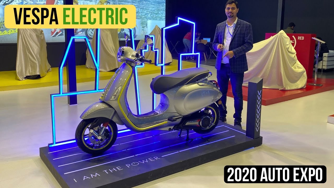 Piaggio Vespa Electrica (Bajaj Chetak Electric Rival) | Walkaround