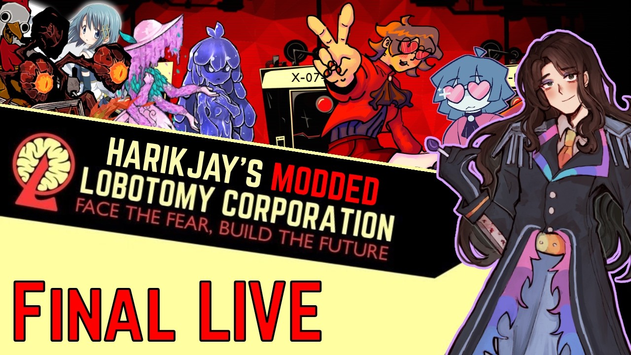 Lobotomy Corporation with Mods — Final Stream (Probably)