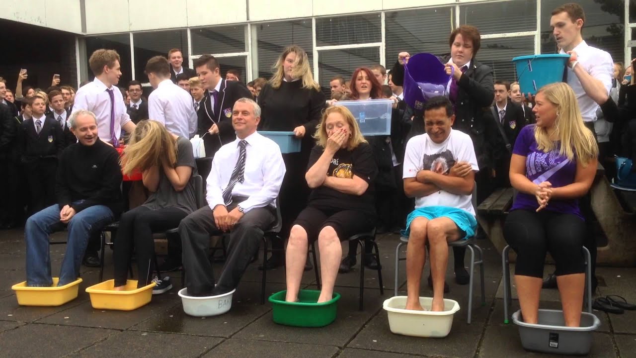 Barrhead High School Ice Bucket Challenge