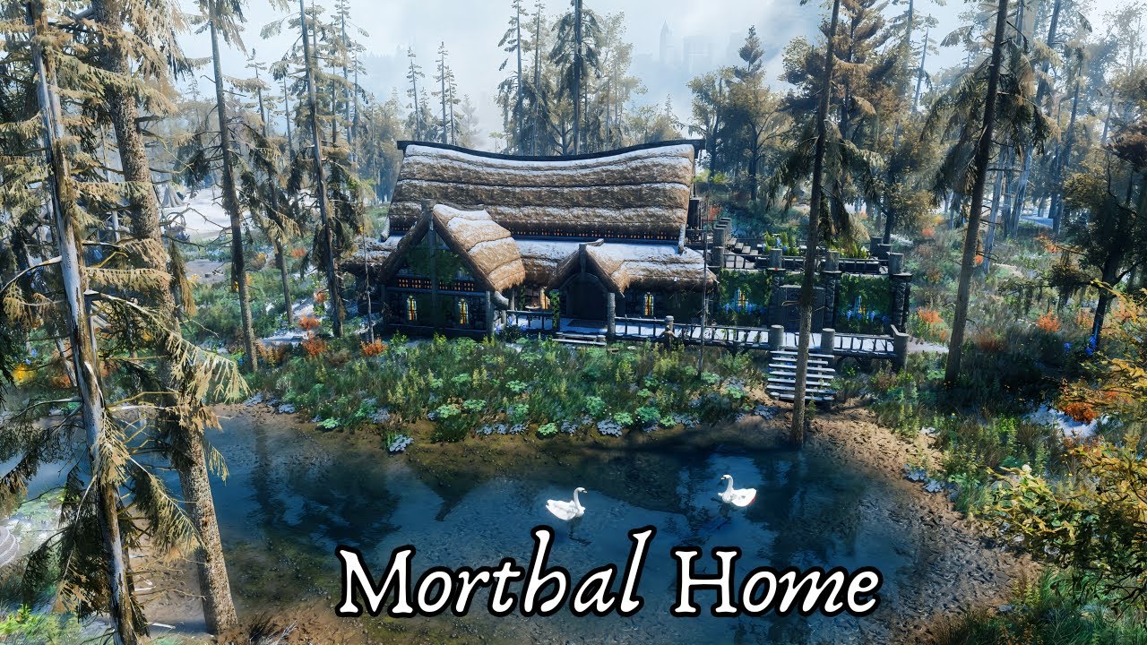 Skyrim Home Showcase: Morthal Home by Skyrimlazz, for PC (AE/SE/LE)