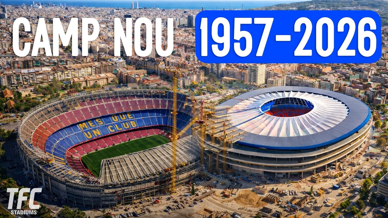 История стадиона «Камп Ноу» 1957-2026 - ФК «Барселона» - Ла Лига | Стадионы TFC