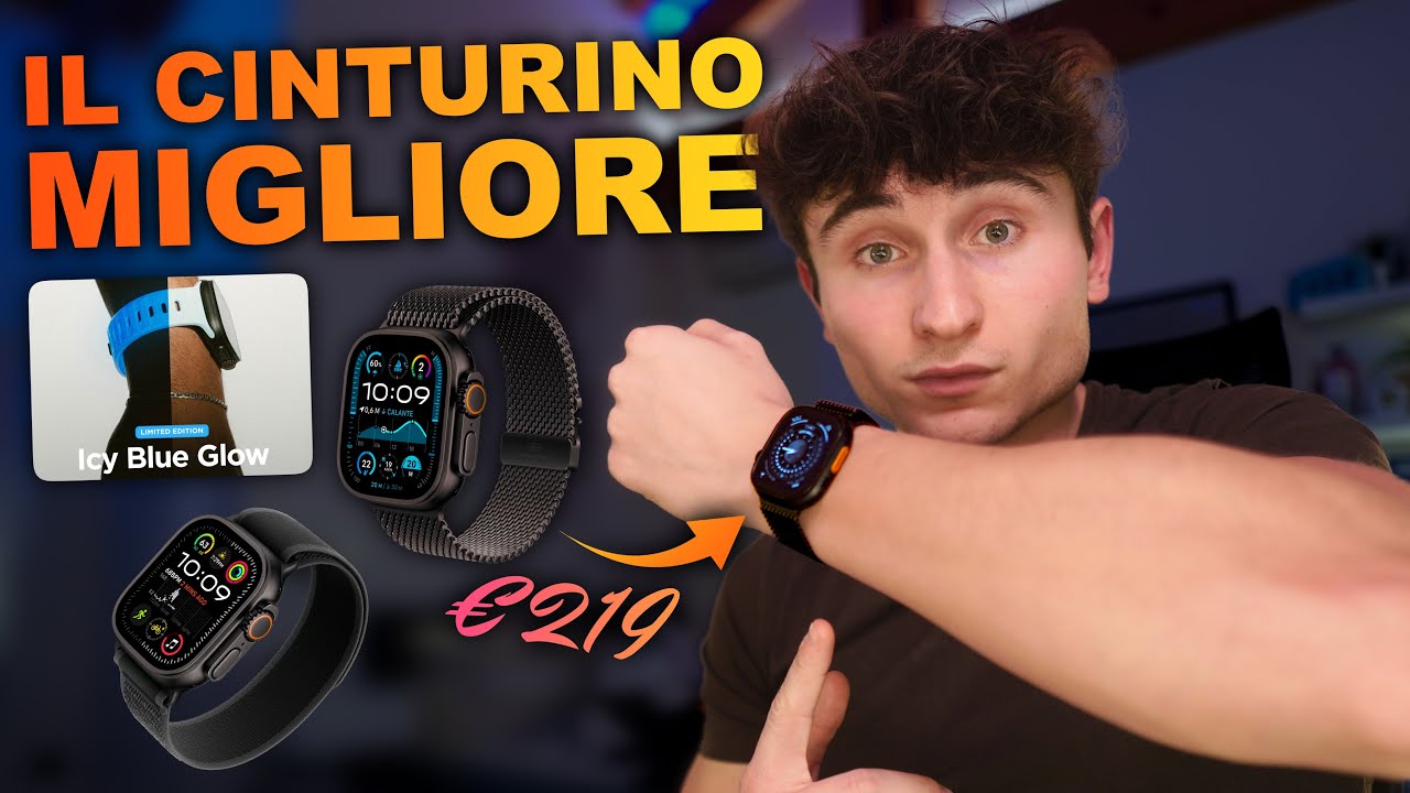 I MIEI CINTURINI per Apple Watch ULTRA 2 - Il MAGLIA MILANESE in TITANIO VALE quello che COSTA?