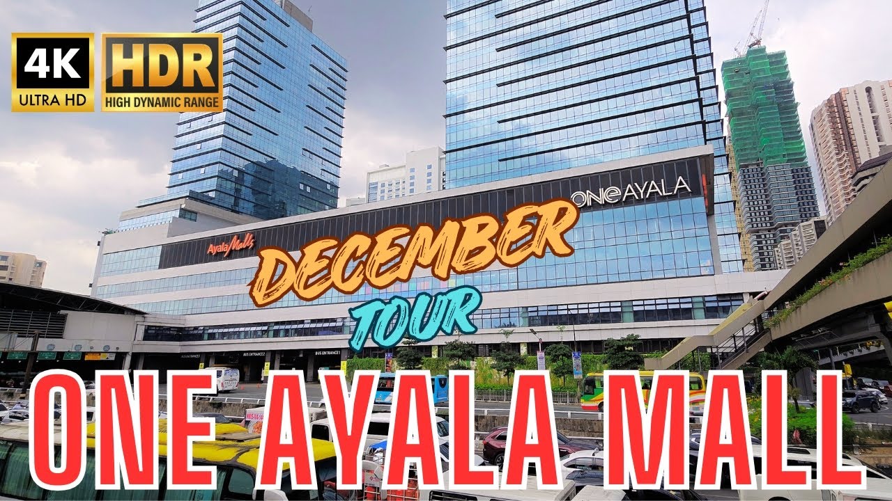 INSIDE ONE AYALA MAKATI! 🎁 December 2025 Tour with Mall and Bus Terminal Tour