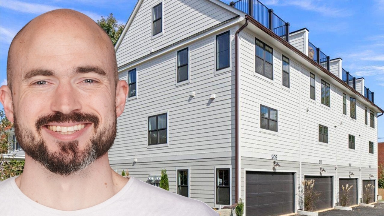 Arlington VA Luxury Townhome Tour w/Garage and a Rooftop!