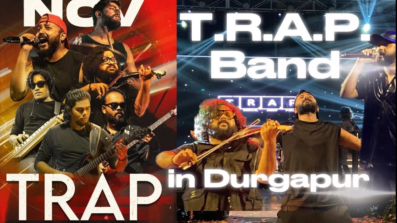 Kolkata&rsquo;s Famous T.R.A.P. Band In Durgapur | Full Live Concert | Bhiringi Joda Pukur Kali Mandir 