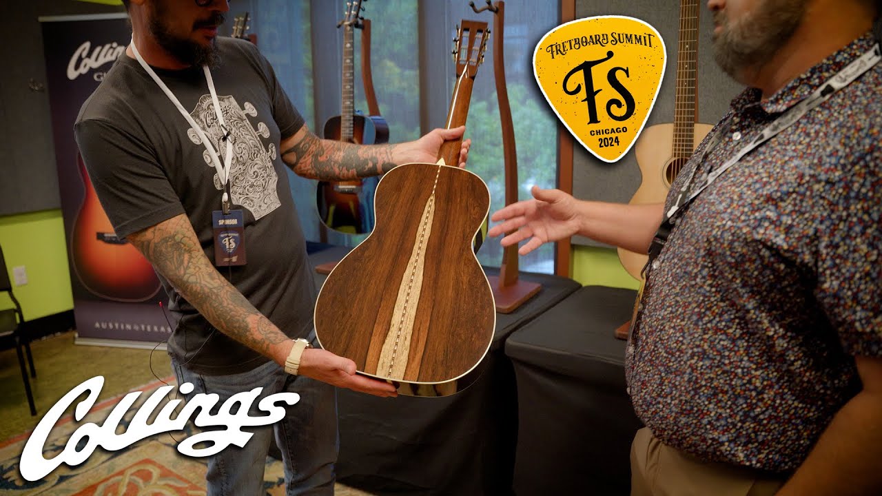 Full Booth Tour! | Collings Guitars at the Fretboard Summit 2024!