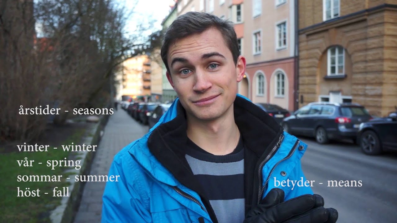 Learn Swedish, Lesson 6: Seasons