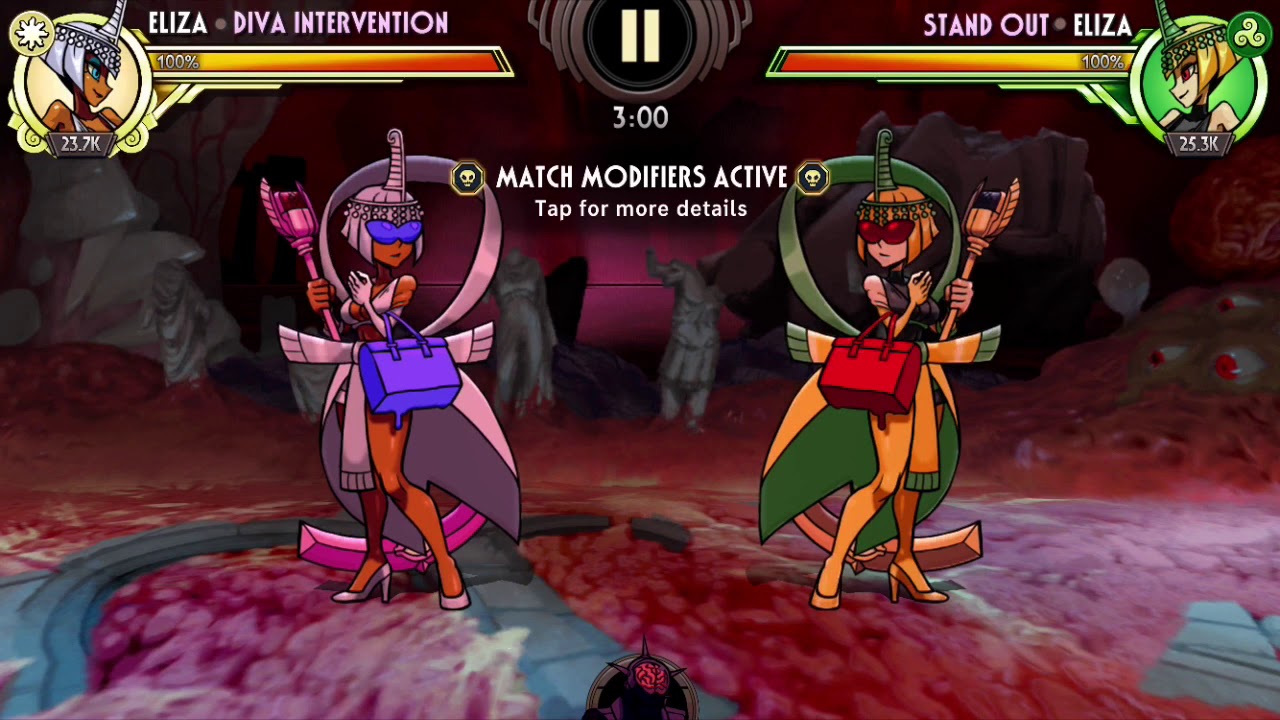 Skullgirls Mobile - Finishing the Craic Some Heads milestones