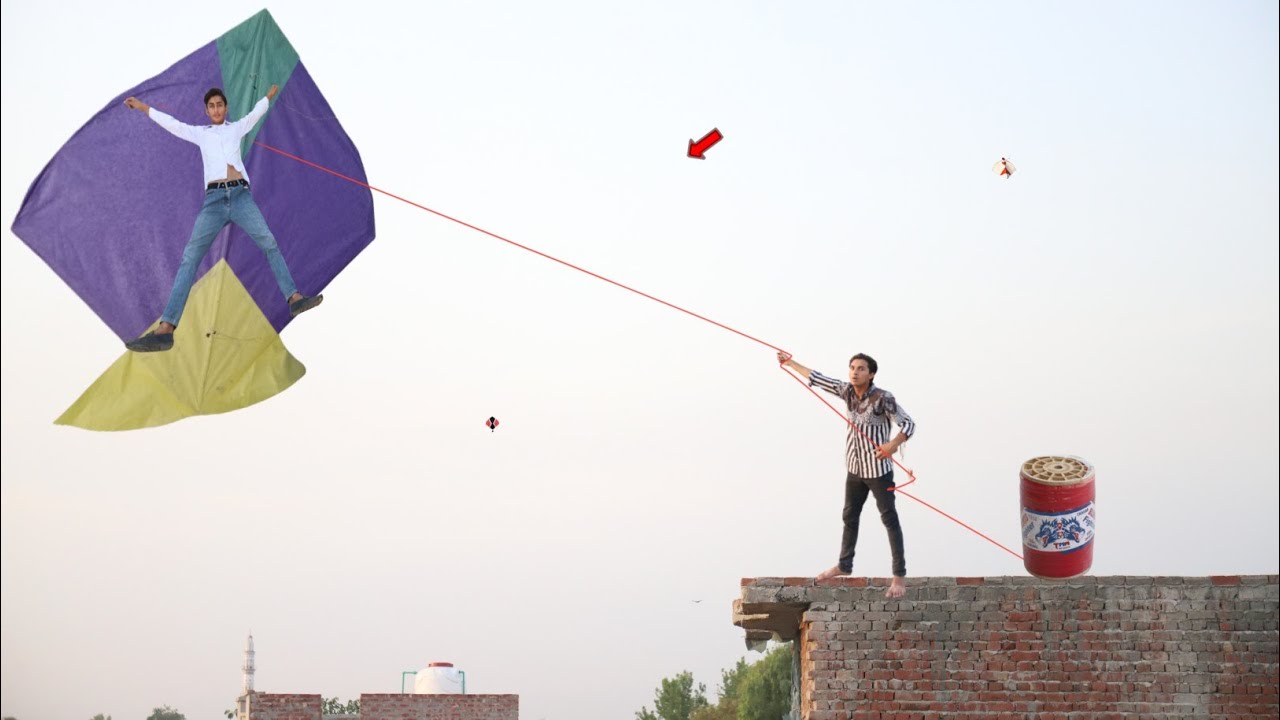 Trick To Caught Kite | Kite Cutting With Fight | Kite Cut