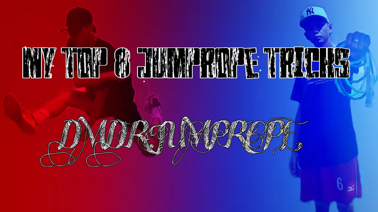 MY TOP 8 JUMPROPE TRICKS.... dmdr.jumprope