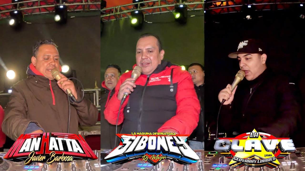 SONIDO SIBONEY COMPARTE MICROFONO CON SONIDO MANHATTAN Y SONIDO LA CLAVE EN SANTIAGO XALITZINTLA PUE