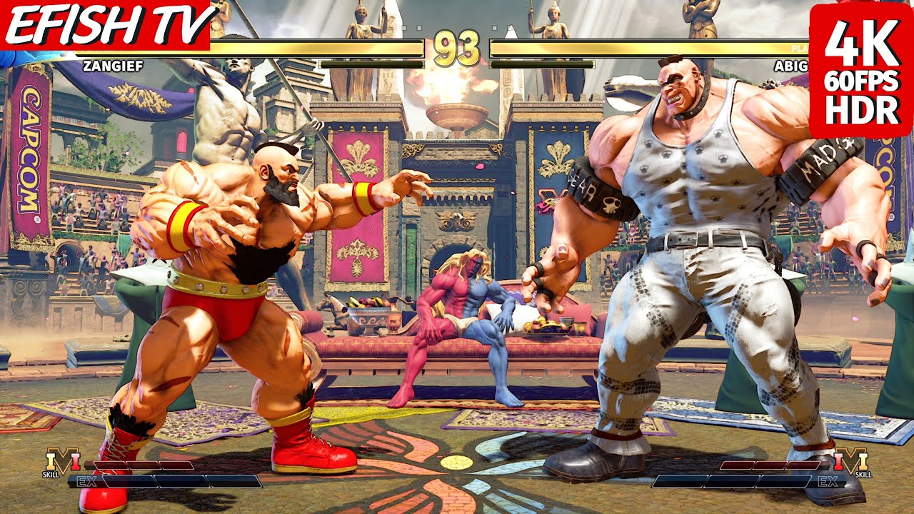 Zangief vs Abigail (Hardest AI) - Street Fighter V | PS5 4K 60FPS