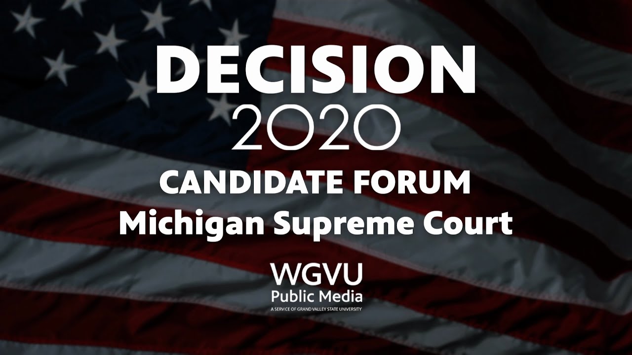 Decision 2020 - Michigan Supreme Court Candidates: Brock Swartzle