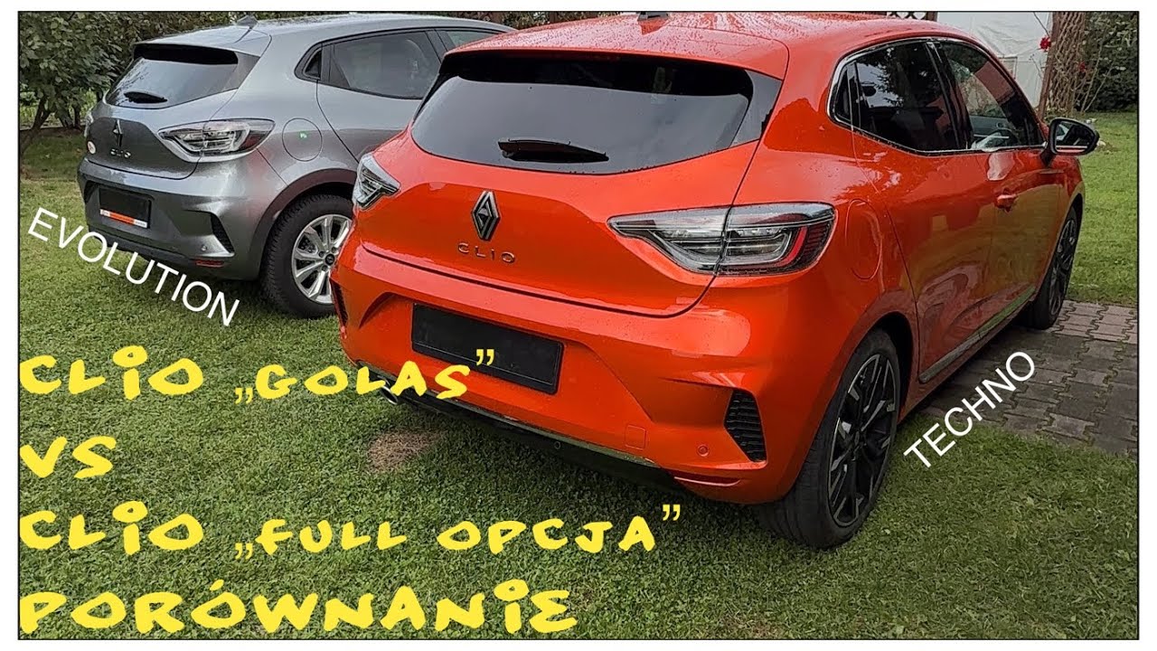 CLIO (prawie)GOLAS vs CLIO FULL OPCJA - PORÓWNANIE DWÓCH RENAULT CLIO V