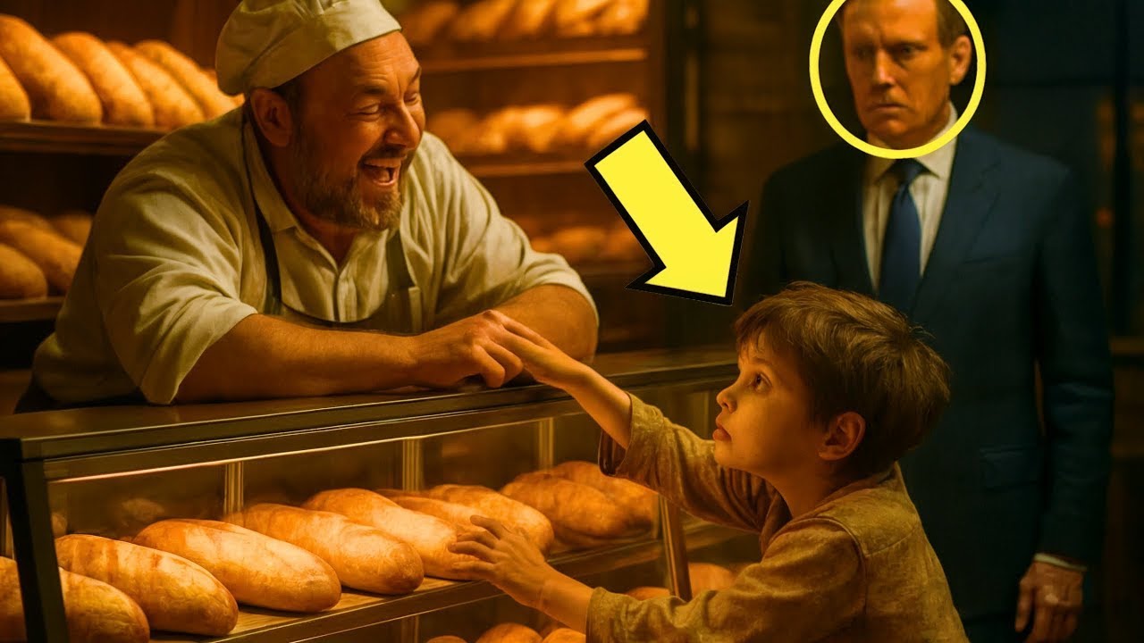 ONKEL, GIB MIR EIN ALTES BROT… FLEHT DER JUNGE DEN BÄCKER AN, BIS EIN MILLIONÄR ES SIEHT UND…
