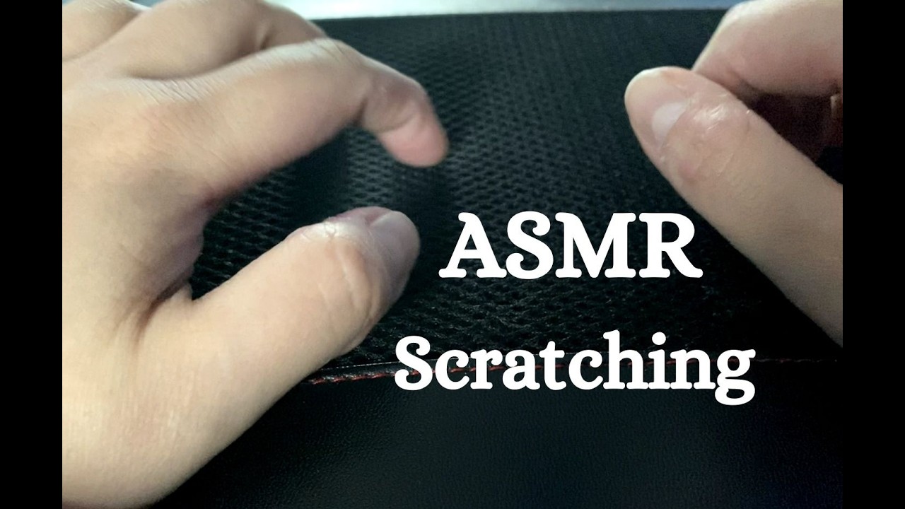 First ASMR after a year | Scratching & Brushing ~ (No Talking) #asmr
