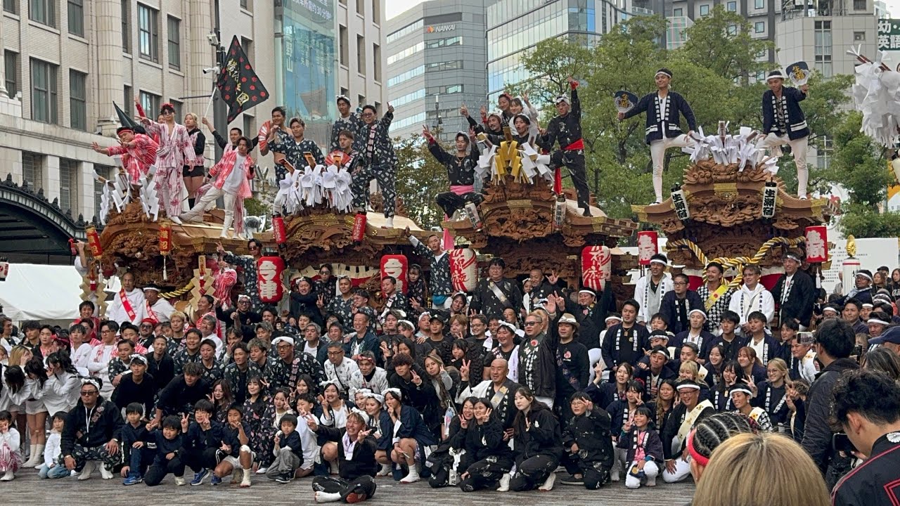令和７年　地車in大阪城@なんば　昼の地車パフォーマンス　③