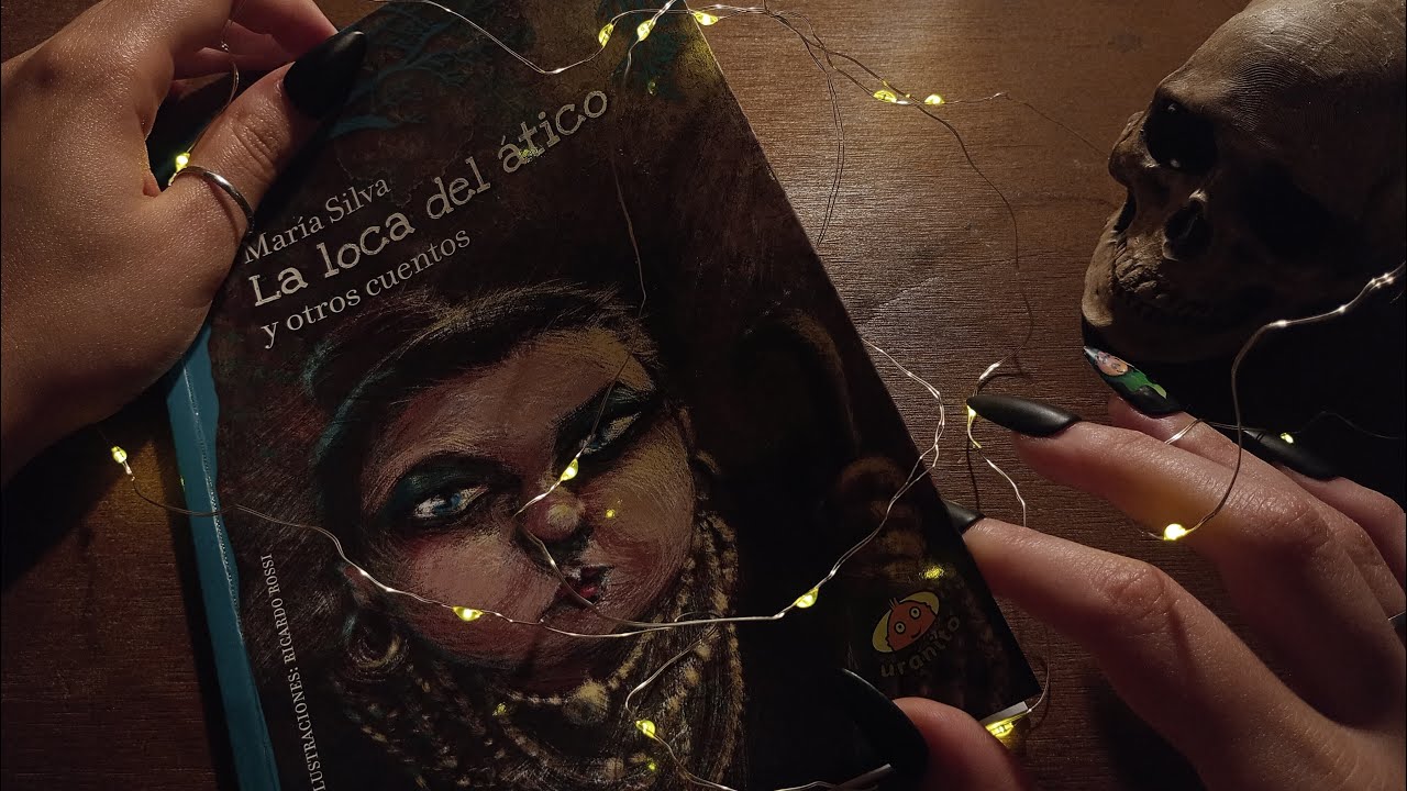 ASMR leyendo con voz muy bajita (soft spoken) .˚⊹.🎃₊˚