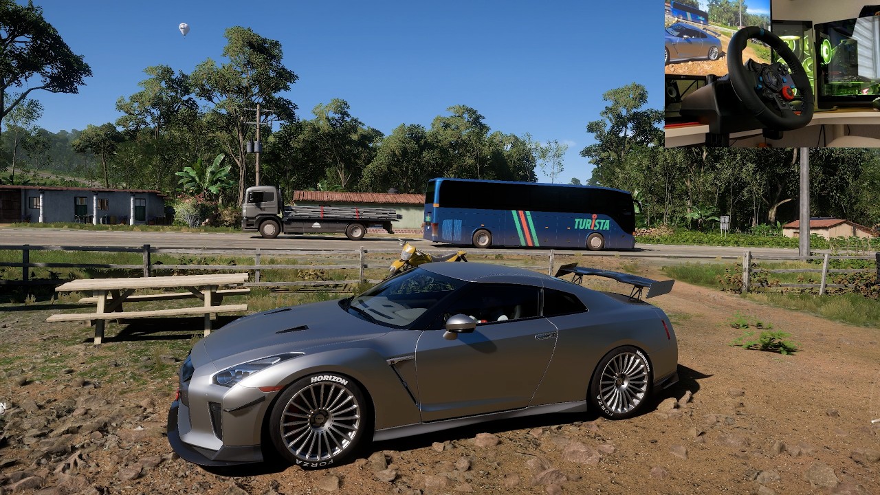 Realistic Driving Nissan GT-R on G29 – Forza Horizon 5