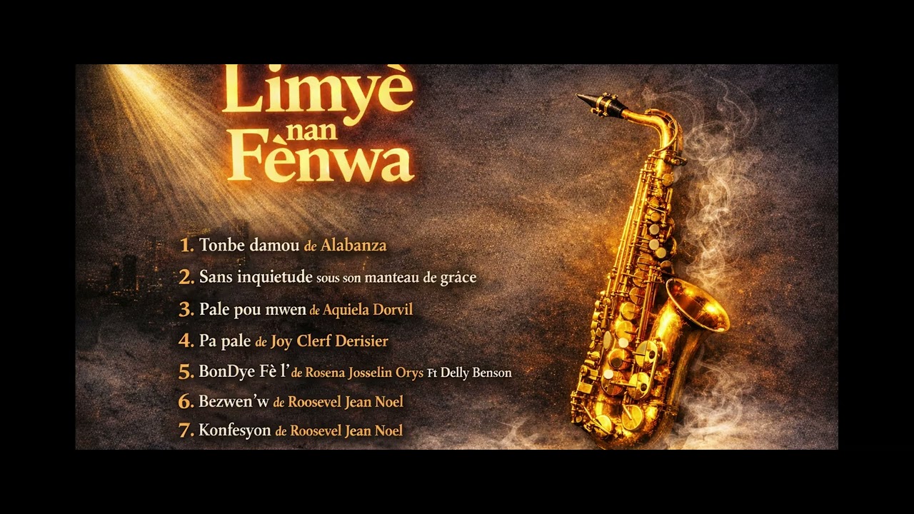 Limye nan fènwa Konpilasyon Mizik evanjelik an Saxophone