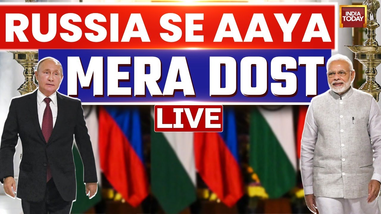 Putin in India LIVE: India's Most Trusted Friend, Russian President Vladimir Putin's Visit LIVE