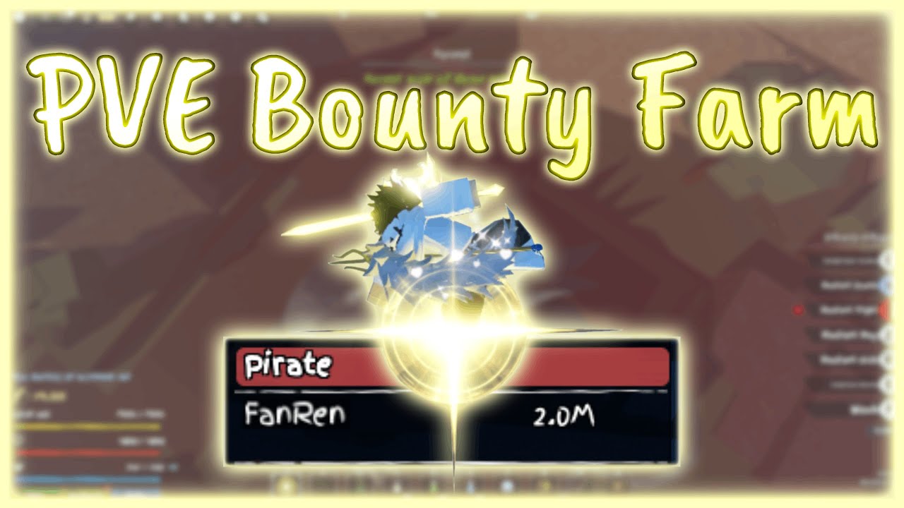 how to efficiently farm bounty via PVE? best PVE bounty farming method in GPO! | Grand Piece Online