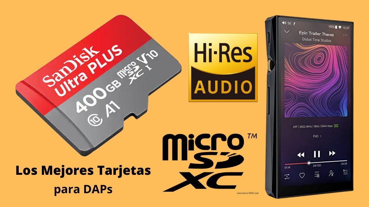 Que tarjeta Micro Sd comprar para tu reproductor de Musica Hi-Res