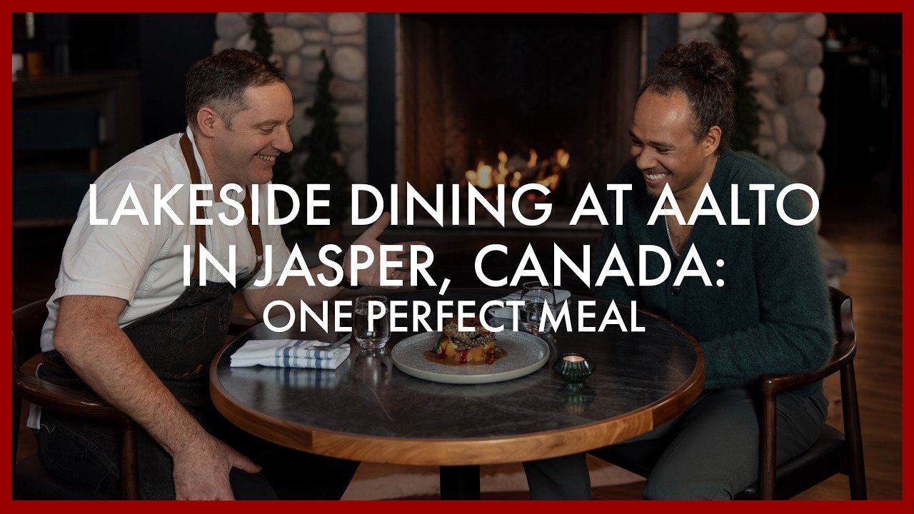 ONE PERFECT MEAL: Lakeside Dining in Jasper, Canada