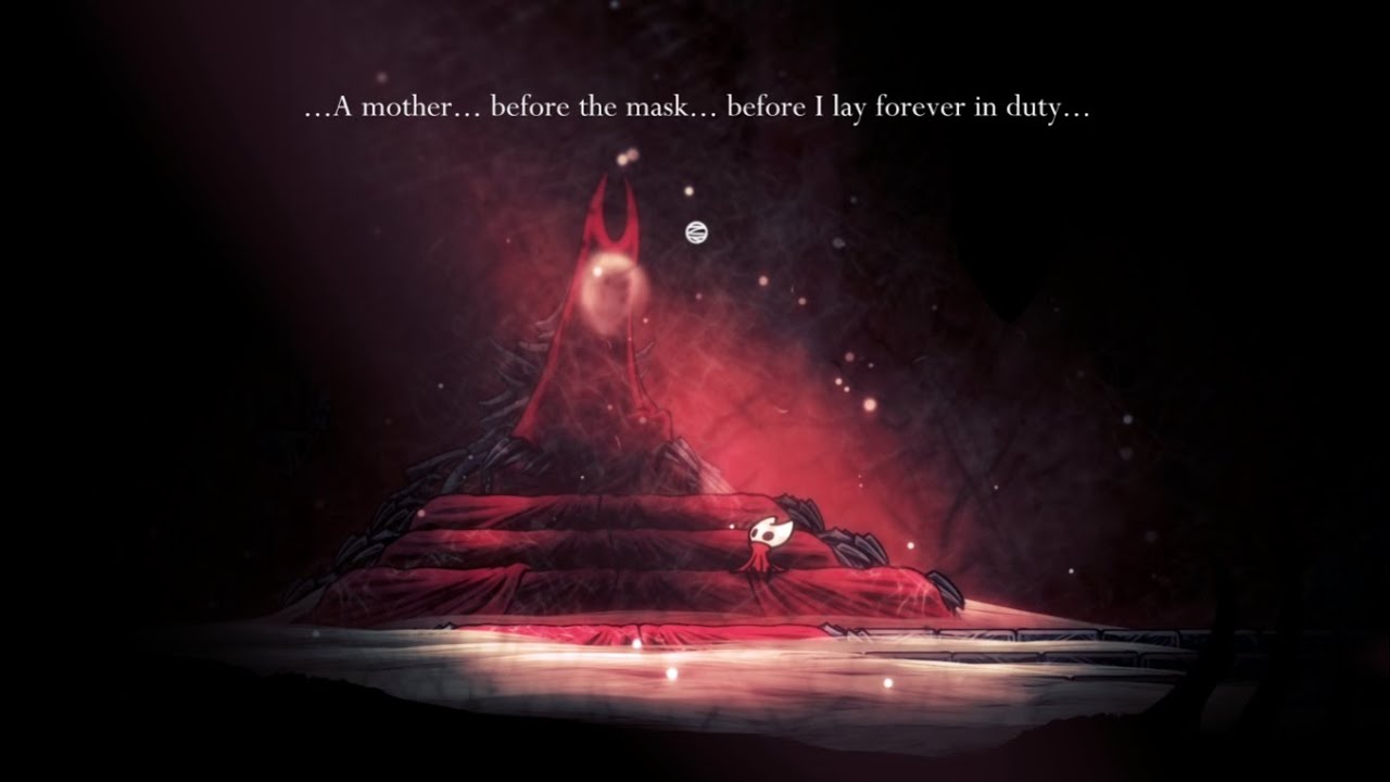 Hollow Knight: Silksong - Hornet Flashback Scene (Red Memory)