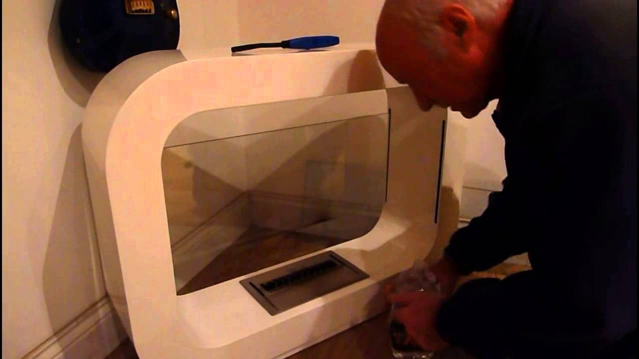Real home test of the Bio-Ethanol living flame fire. No flue, no logs,coal,oil,electric or gas.