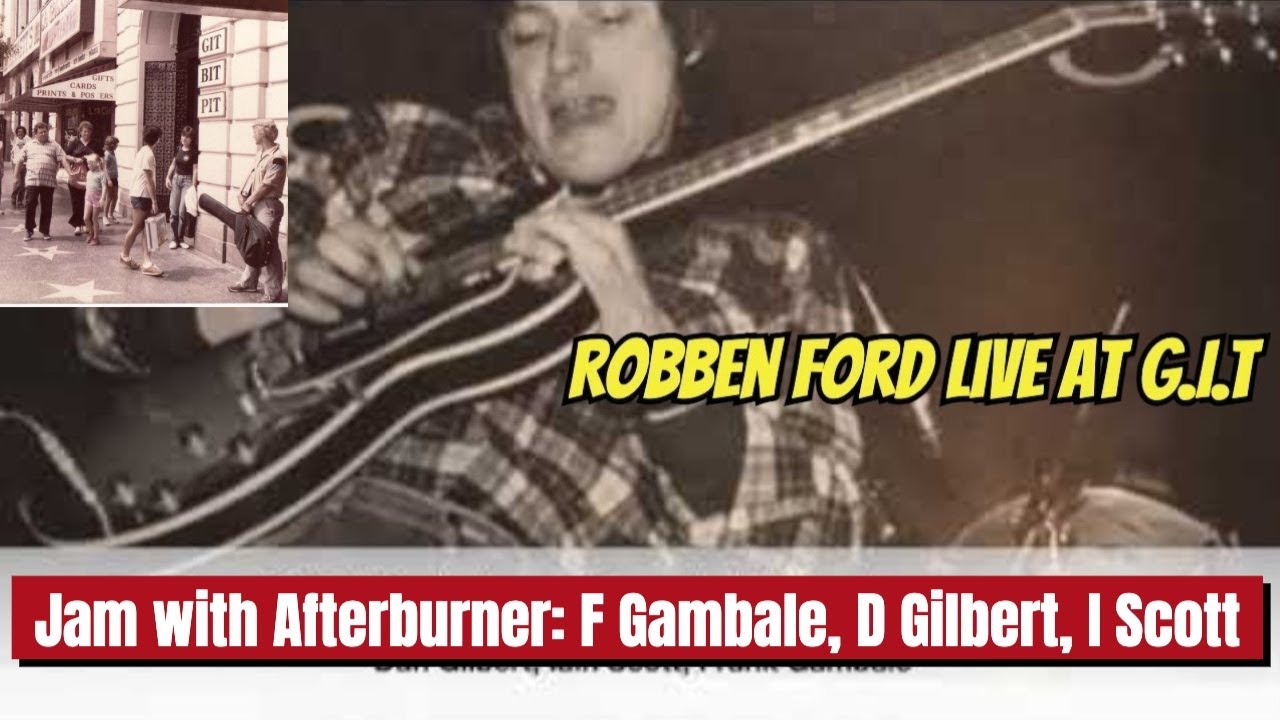 🎸Robben Ford live with Afterburner | Very Strange Blues | Musicians Institute Los Angeles