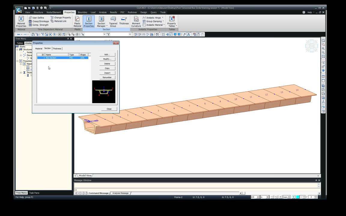 04 Post Tensioned  Box Girder Bridge