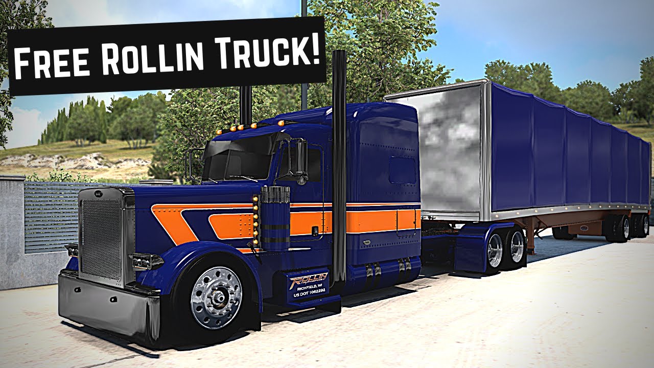 Best Free Peterbilt Mod? - (Rollin 389 Truck Build) - Haterbilt - American Truck Simulator ATS 4K